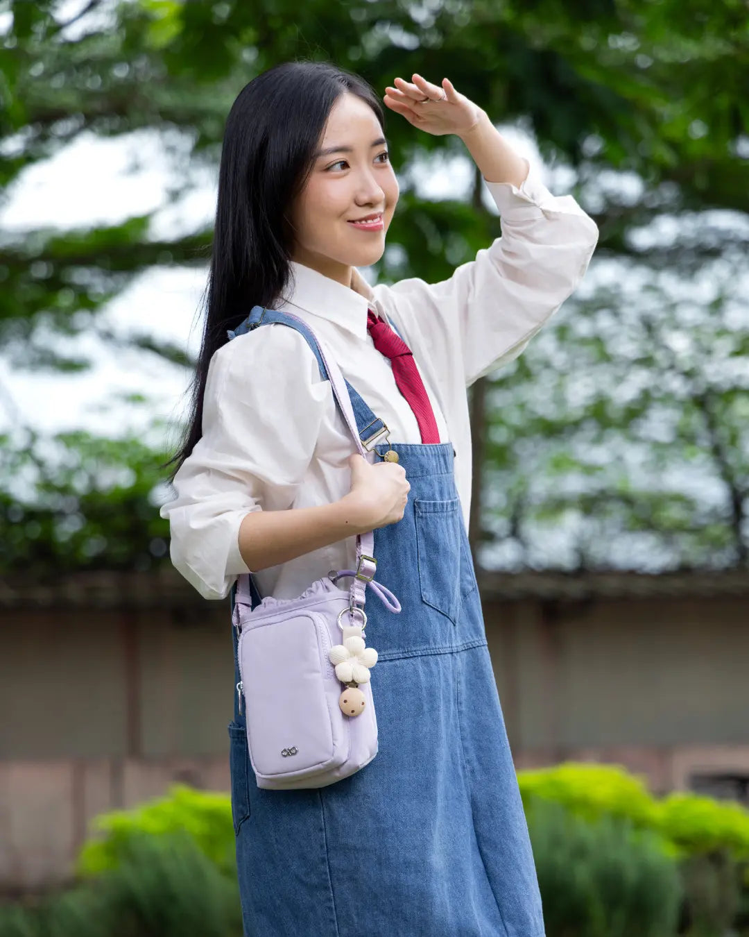 OHANA EXPLORER BAG IN TARO PURPLE TSL Singapore