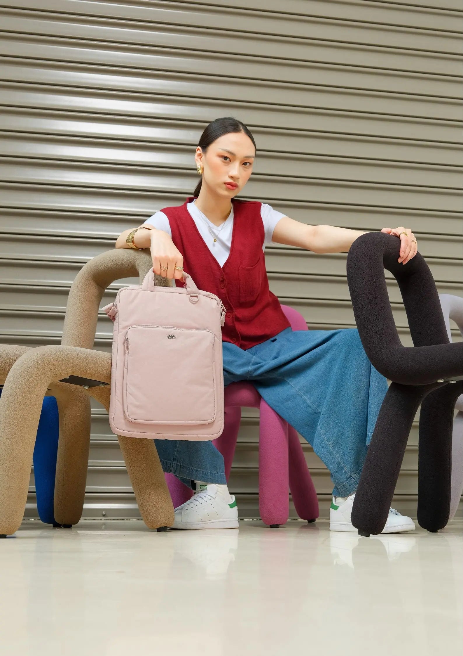 POSH LAPTOP BAG IN BLISS The Sophia Label