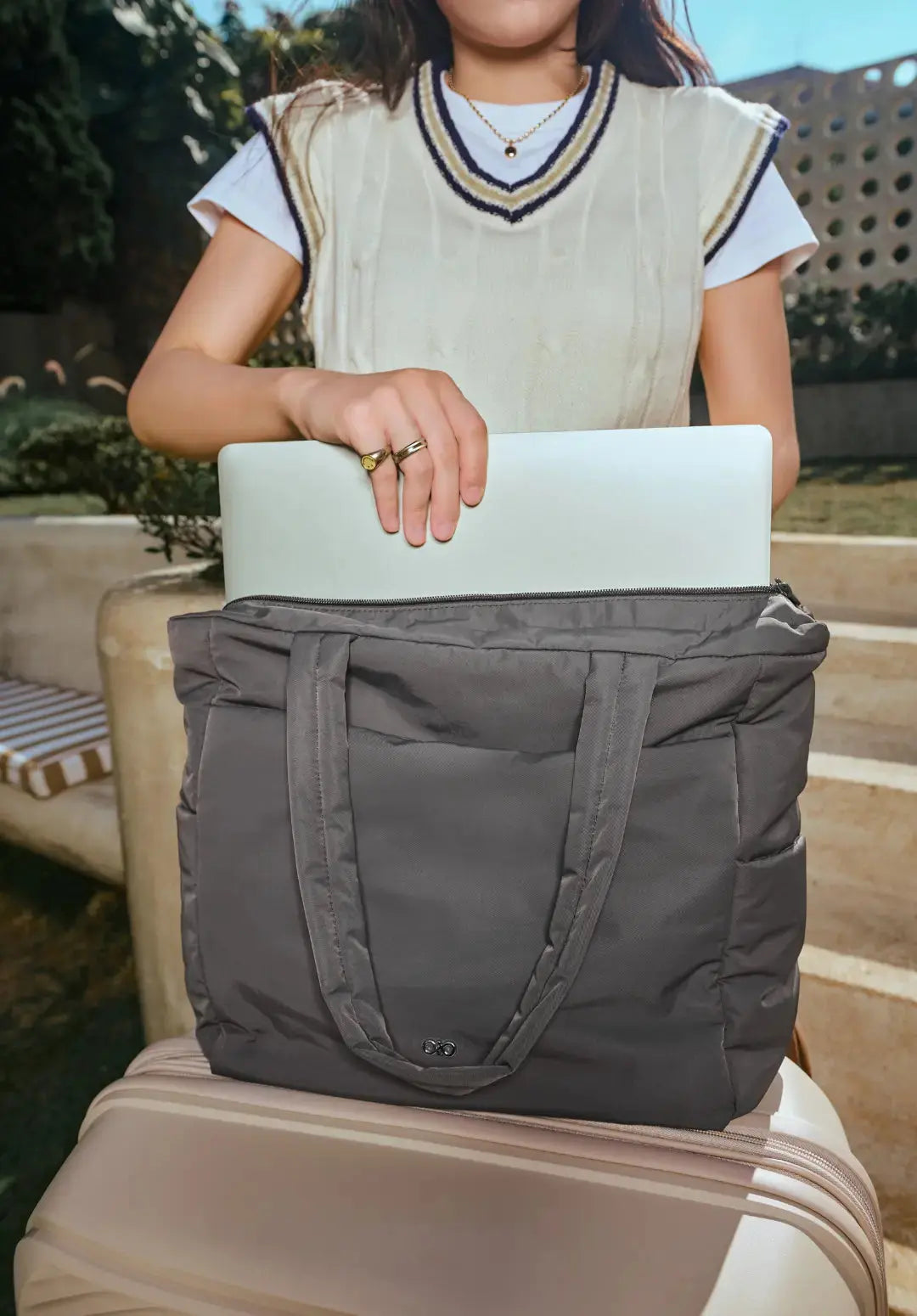 POSH TOTE BAG 2.0 IN STORM