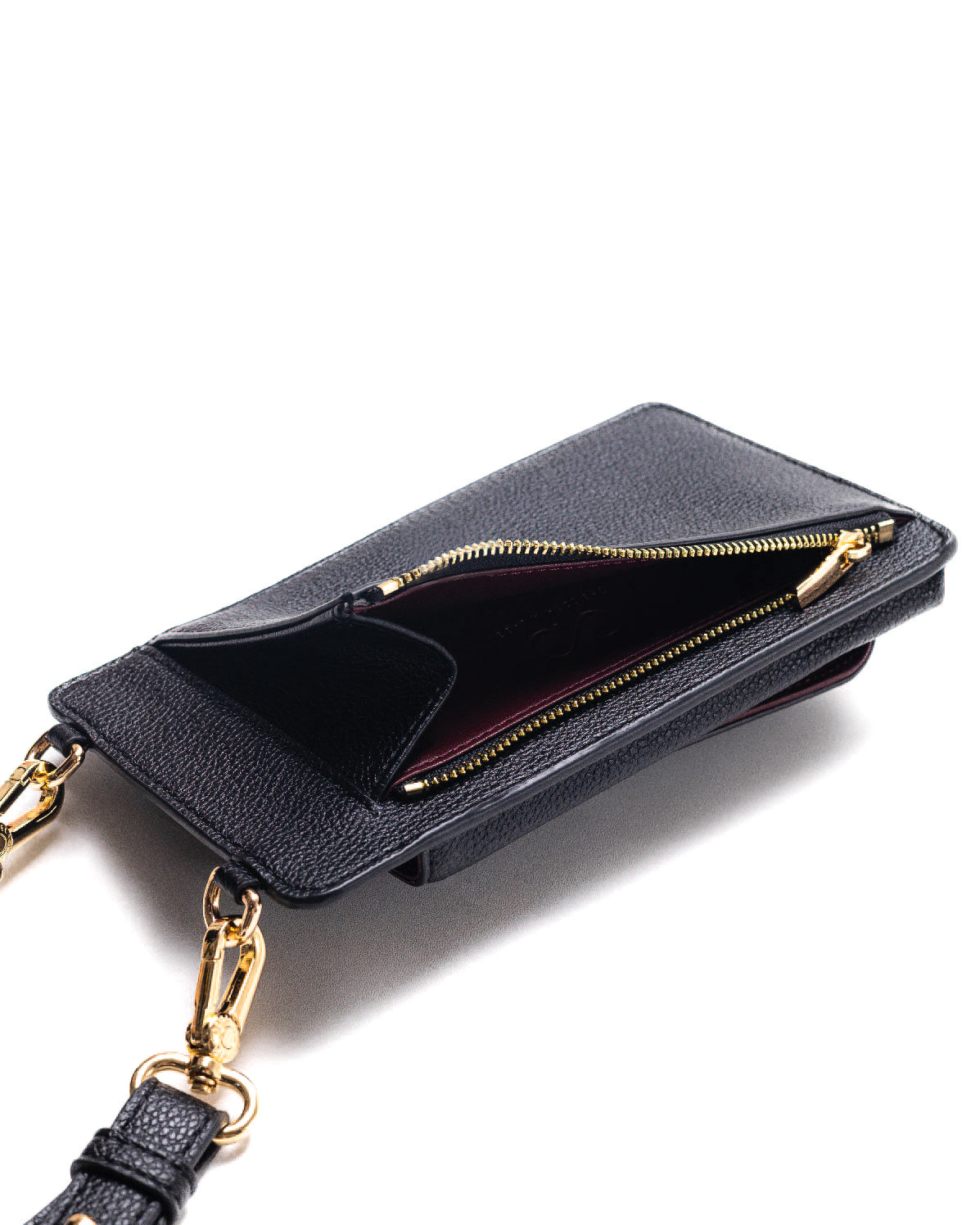 ATHENA PHONE BAG IN BLACK