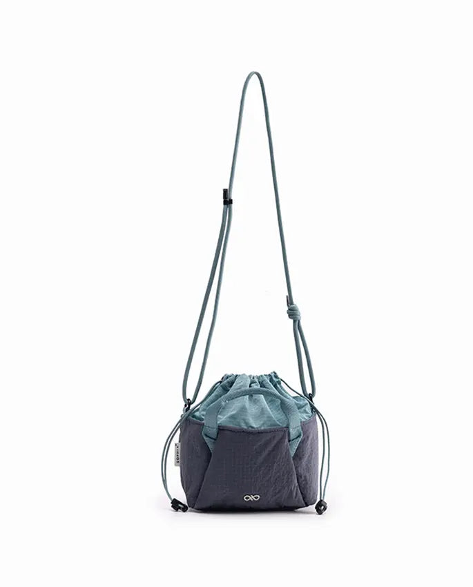 CUTESY MINI TOTE IN PHANTOM GREY TSL Singapore