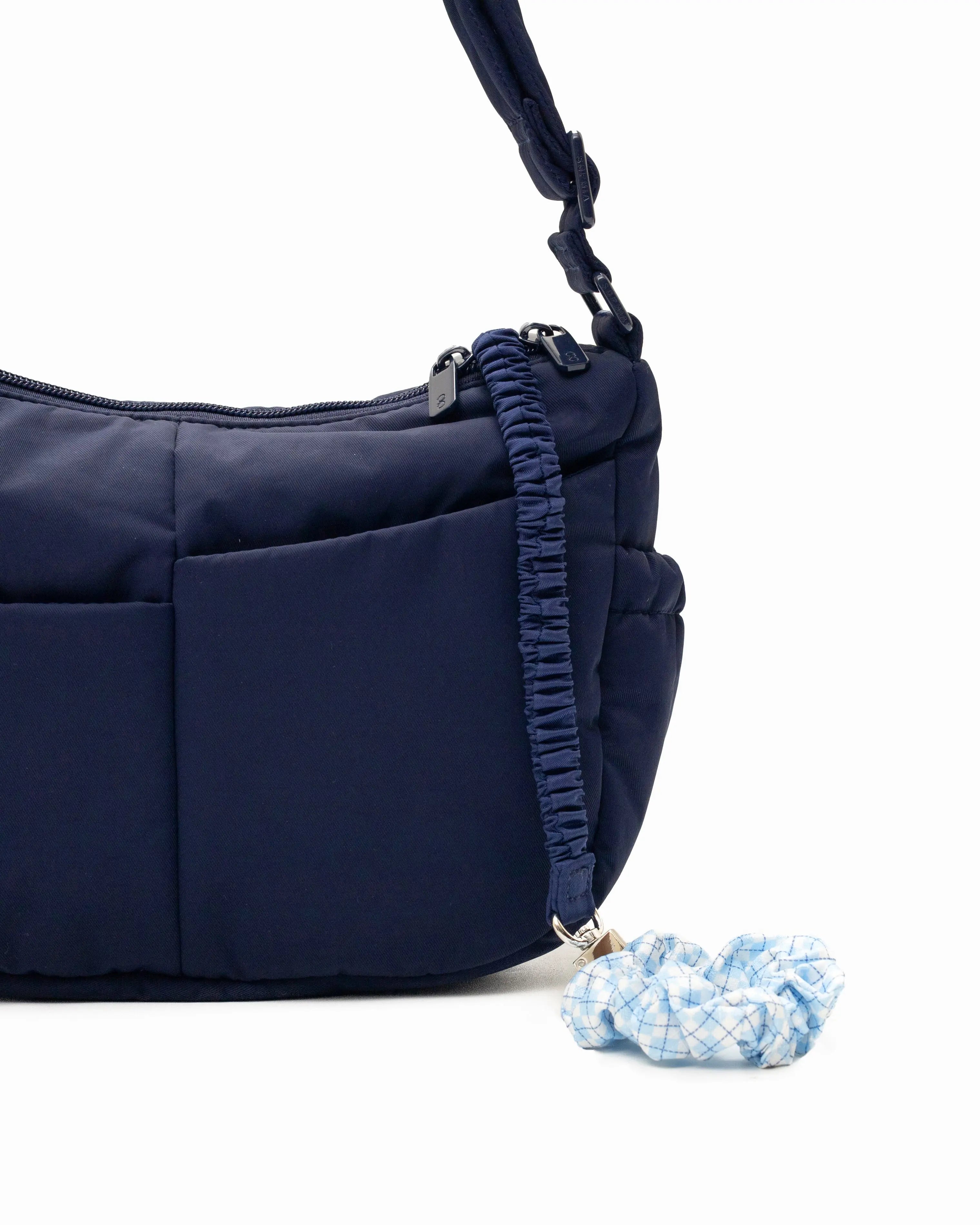 MINI SIGNATURE POCKET CROSSBODY BAG IN POSH MIDNIGHT