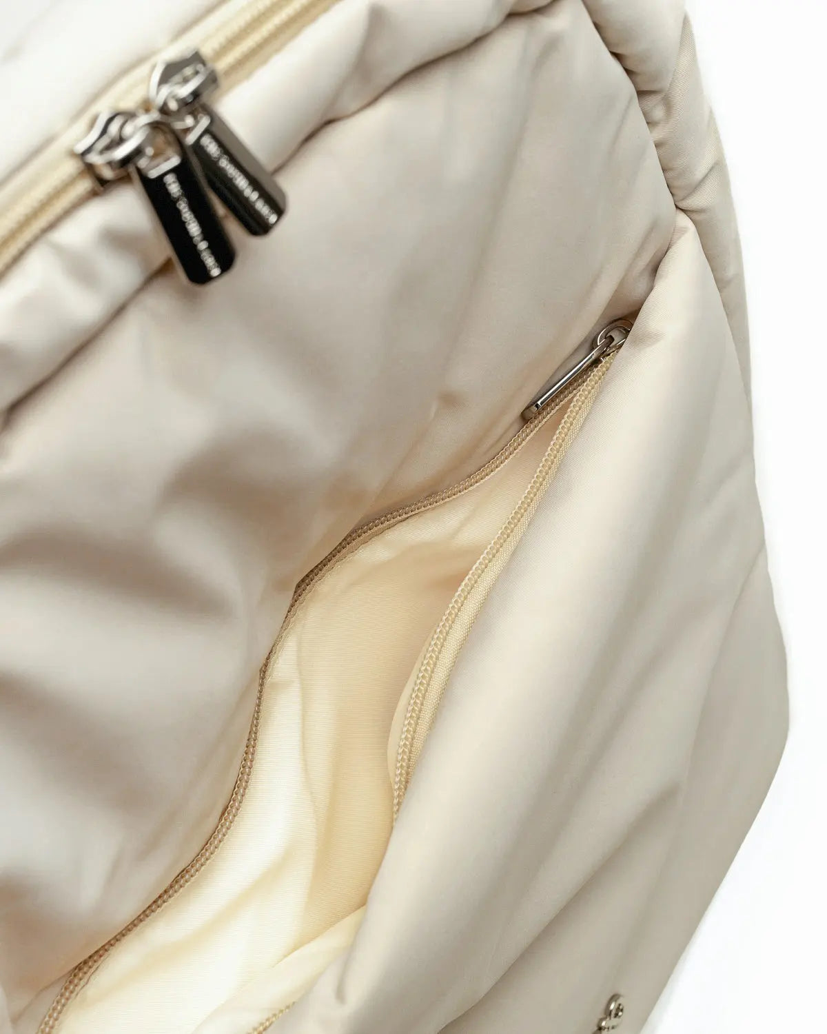 COSY LUXE COMMUTER BACKPACK IN PEBBLE The Sophia Label