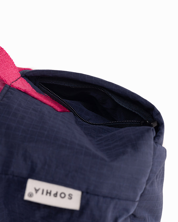 CUTESY MINI TOTE IN NAVY