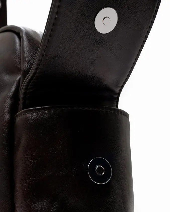 The Sophia Label - EVERYDAY CITY TOTE BAG IN ESPRESSO BROWN