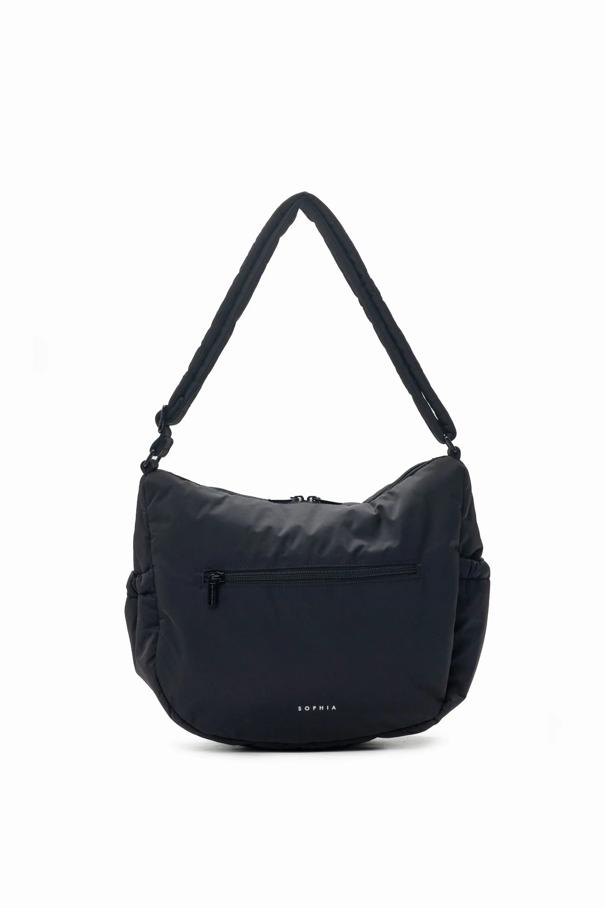 SIGNATURE POCKET CROSSBODY BAG 2.0 IN POSH JET BLACK