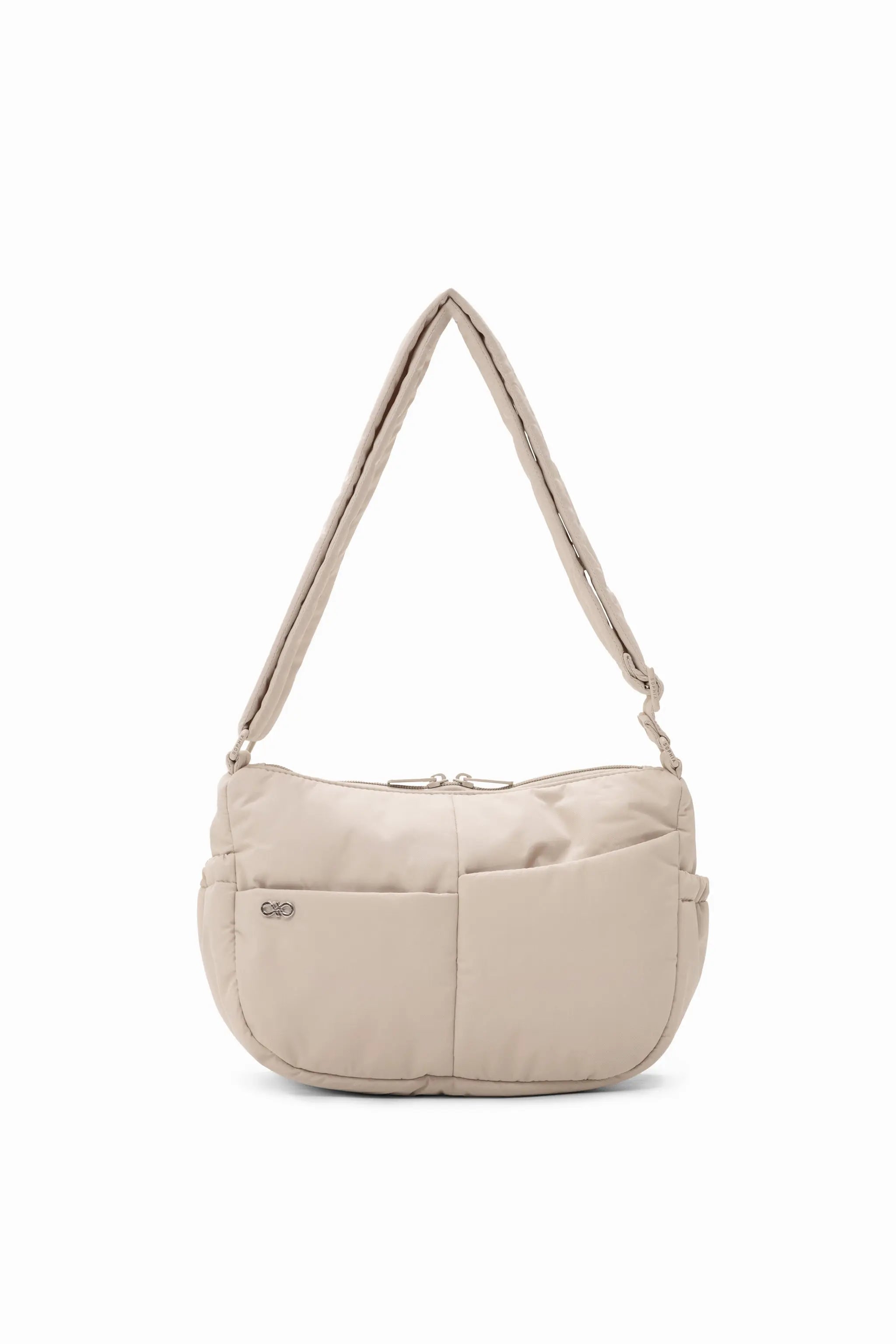 MINI SIGNATURE POCKET CROSSBODY BAG IN POSH OAT