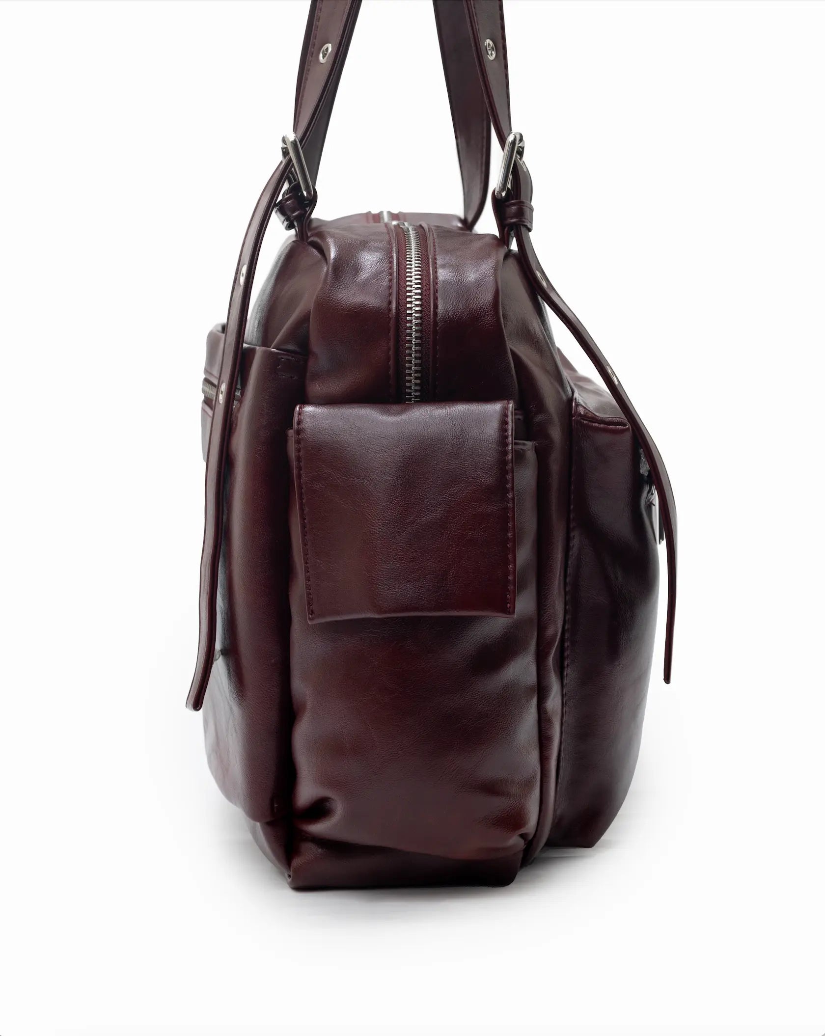 EVERYDAY CITY TOTE BAG IN CHERRY