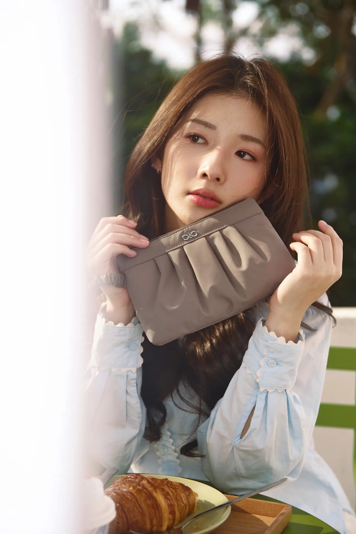THE DAILY WRISTLET IN TAUPE