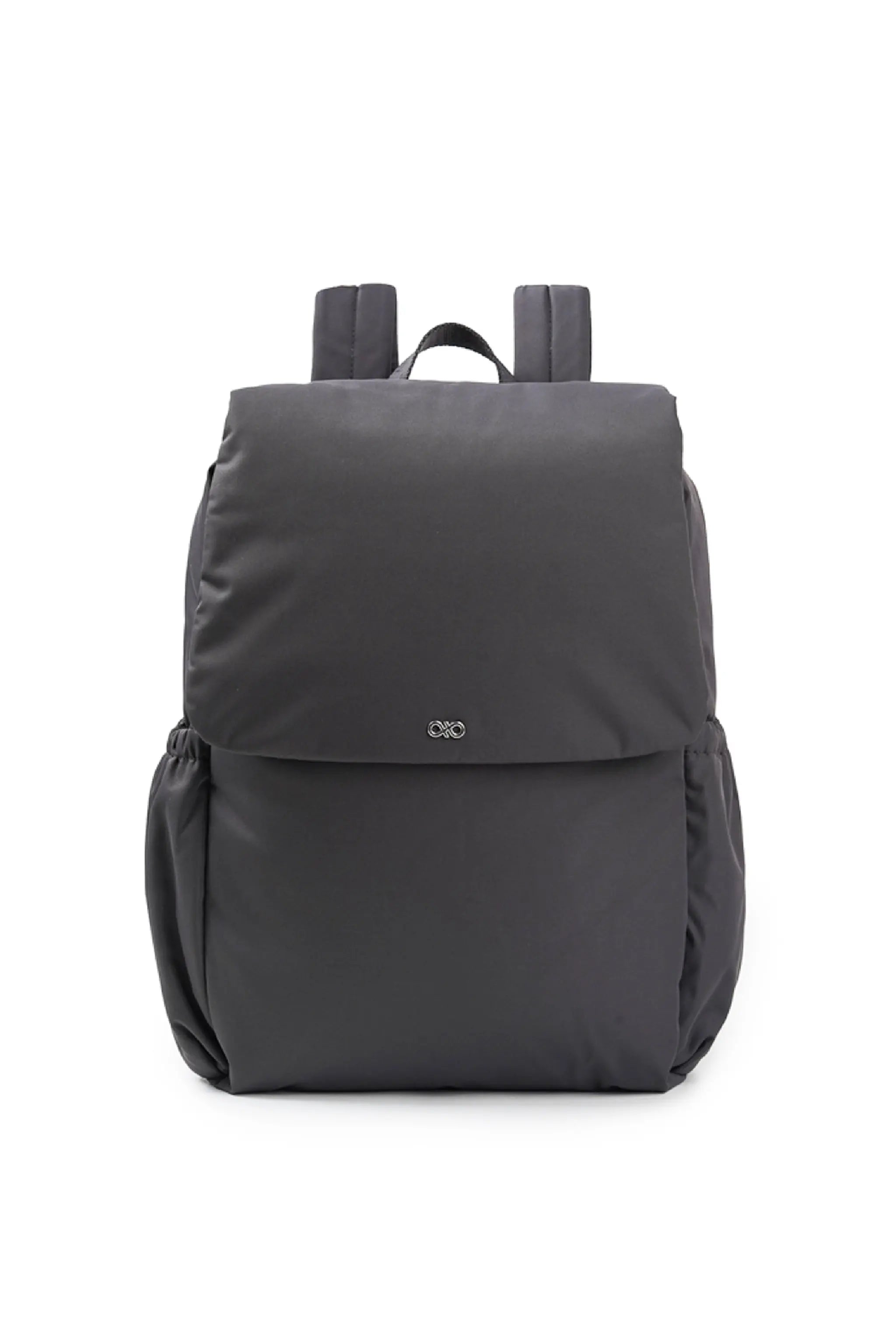 COSY LUXE UTILITY BACKPACK IN CHARCOAL