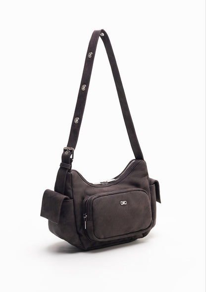 TATE POCKET HANDBAG IN ESPRESSO