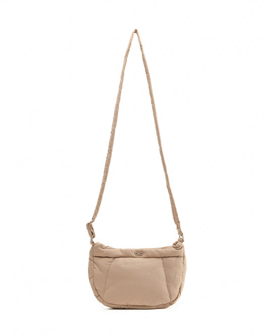 MINI COSY PUFFY CROSSBODY BAG IN MOCHA (M)