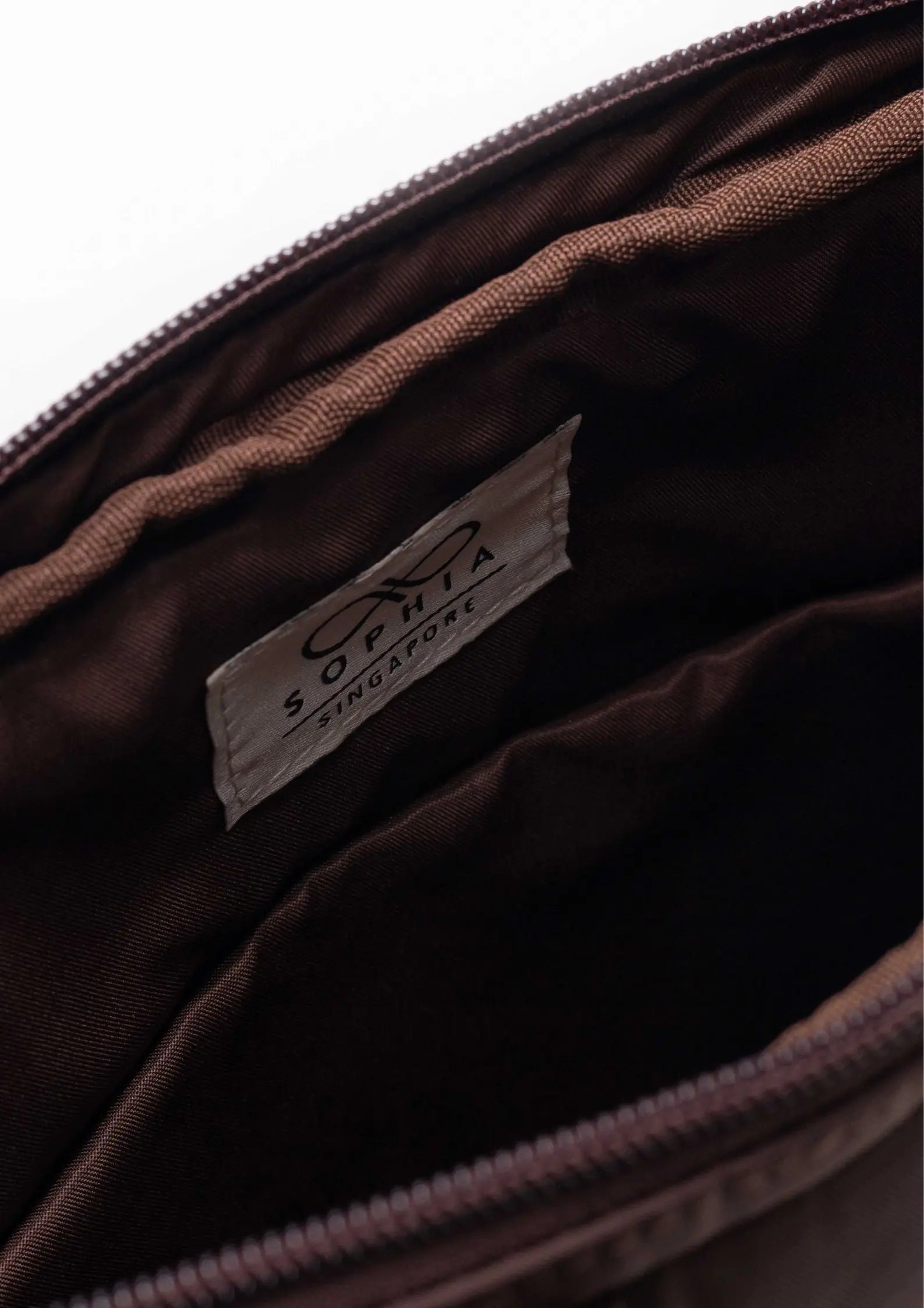 POSH LAPTOP BAG IN CHOCOLATE The Sophia Label