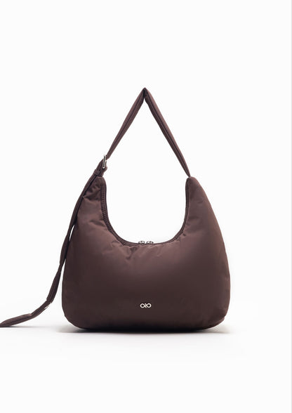 POSH HOBO BAG IN CHOCOLATE