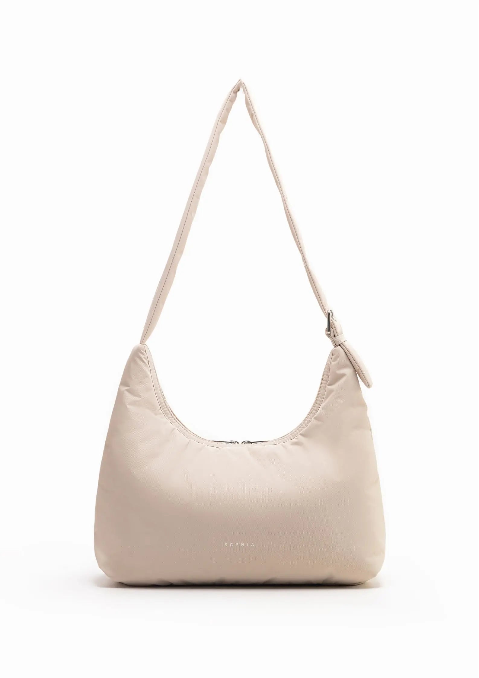POSH HOBO BAG IN OAT The Sophia Label