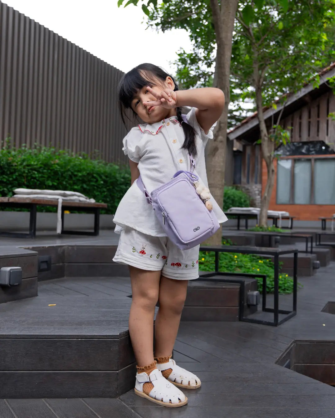 OHANA EXPLORER BAG IN TARO PURPLE TSL Singapore