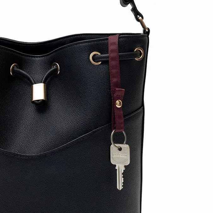 IMPERFECTLY YOURS BUCKET BAG IN BLACK 