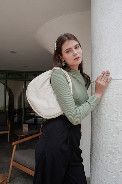 COSY FORTUNE COOKIE BAG IN MOONBEAM