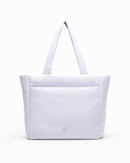 COSY LUXE TOTE BAG IN LILAC