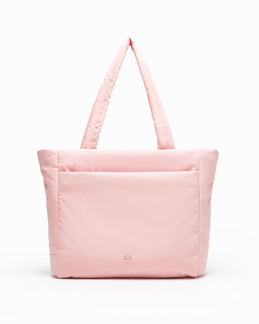 COSY LUXE TOTE BAG IN BLUSH