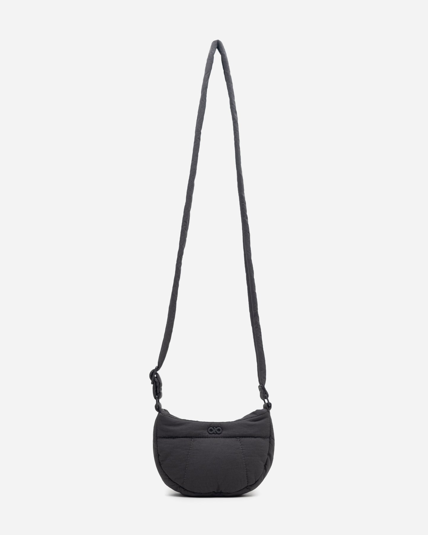 MICRO COSY PUFFY CROSSBODY BAG IN SMOKEY (S)