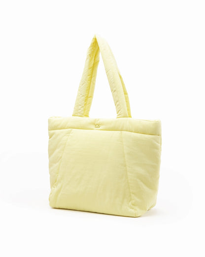 COSY PUFFY TOTE BAG IN DAFFODIL