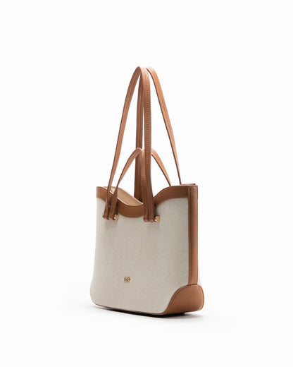 MINI CALLY CANVAS WORK TOTE