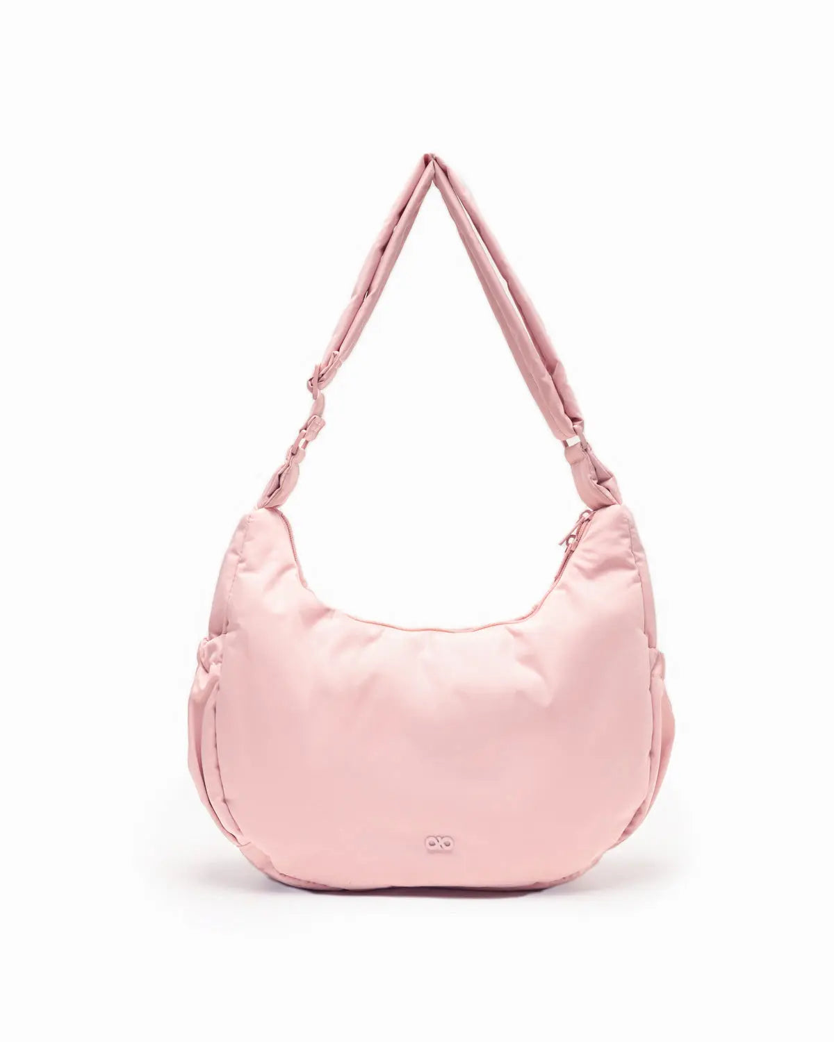 L COSY LUXE CRESCENT BAG IN BLUSH The Sophia Label