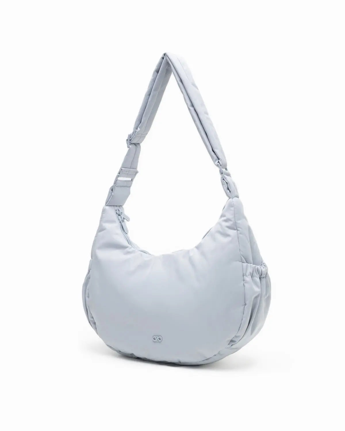 L COSY LUXE CRESCENT BAG IN FROST The Sophia Label