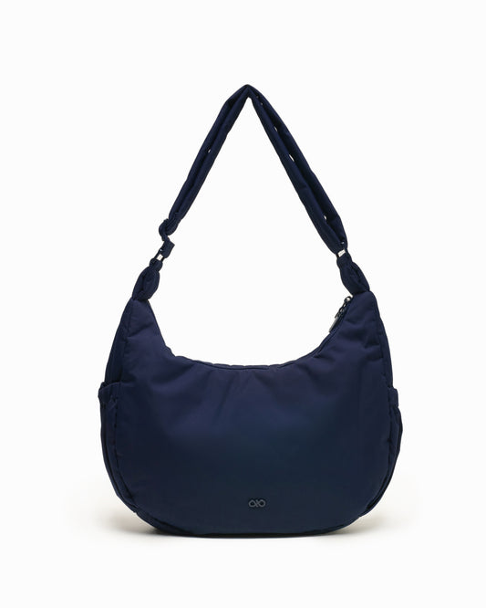 L COSY LUXE CRESCENT BAG MIDNIGHT