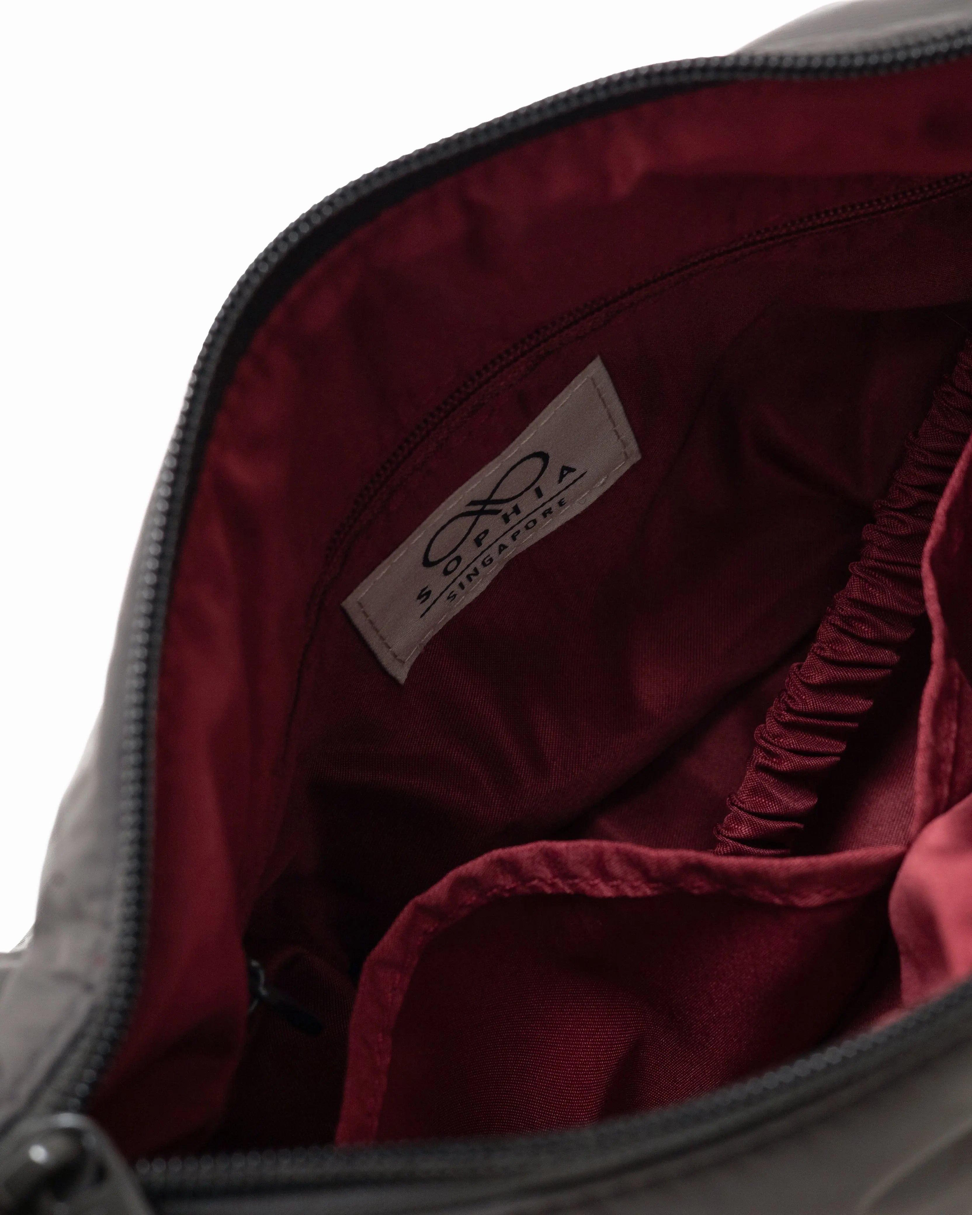MINI SIGNATURE POCKET CROSSBODY BAG IN POSH STORM 