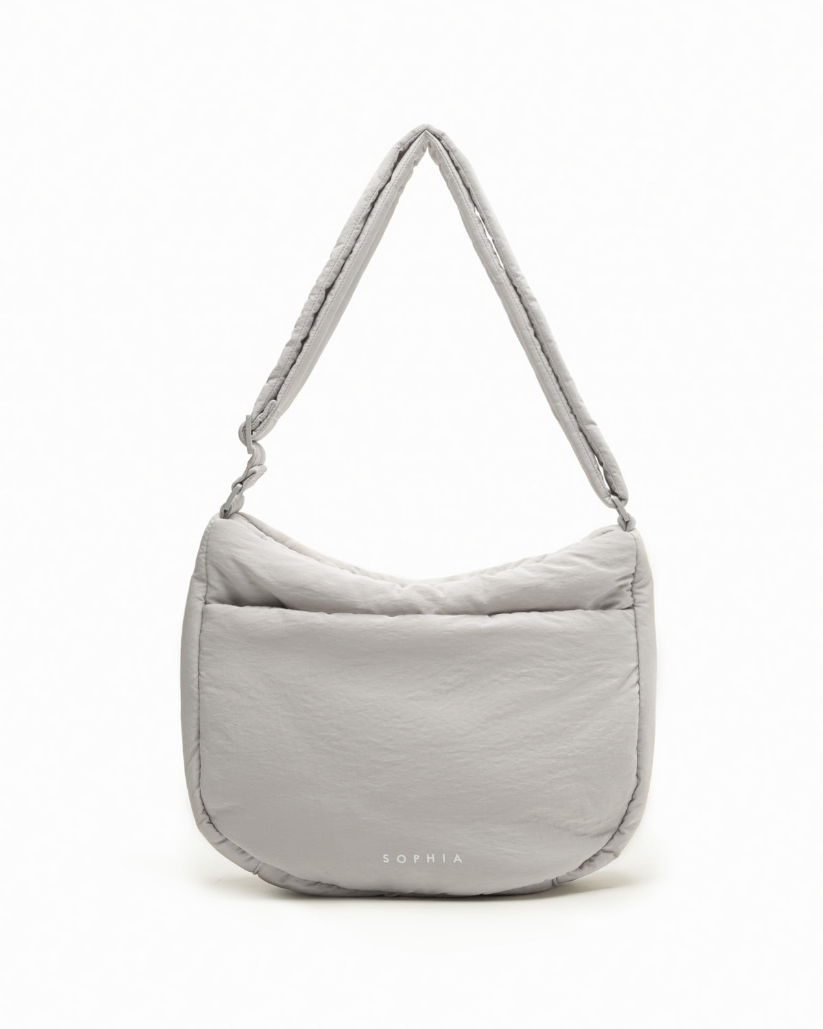 COSY PUFFY CROSSBODY BAG IN DOVE