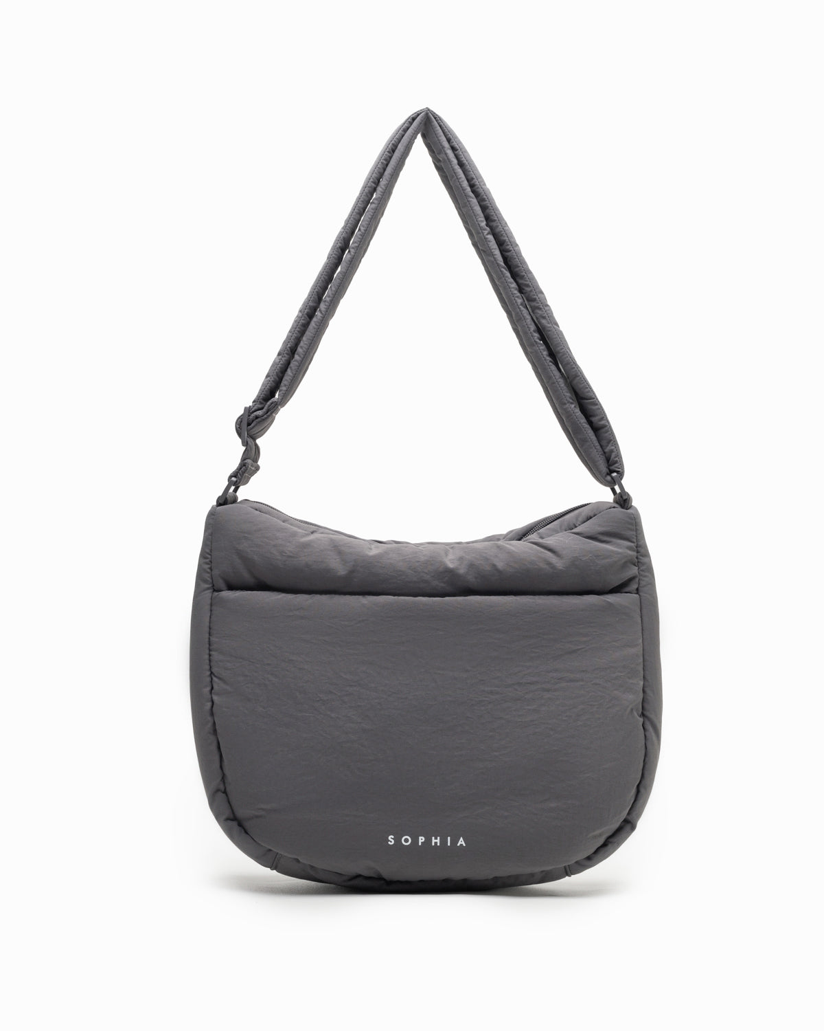 COSY PUFFY CROSSBODY BAG IN SMOKEY