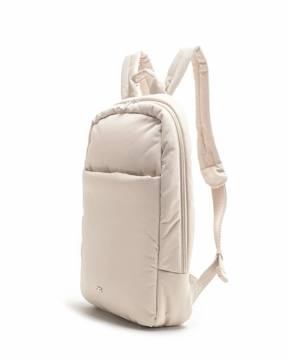 COSY LUXE COMMUTER BACKPACK IN OAT The Sophia Label