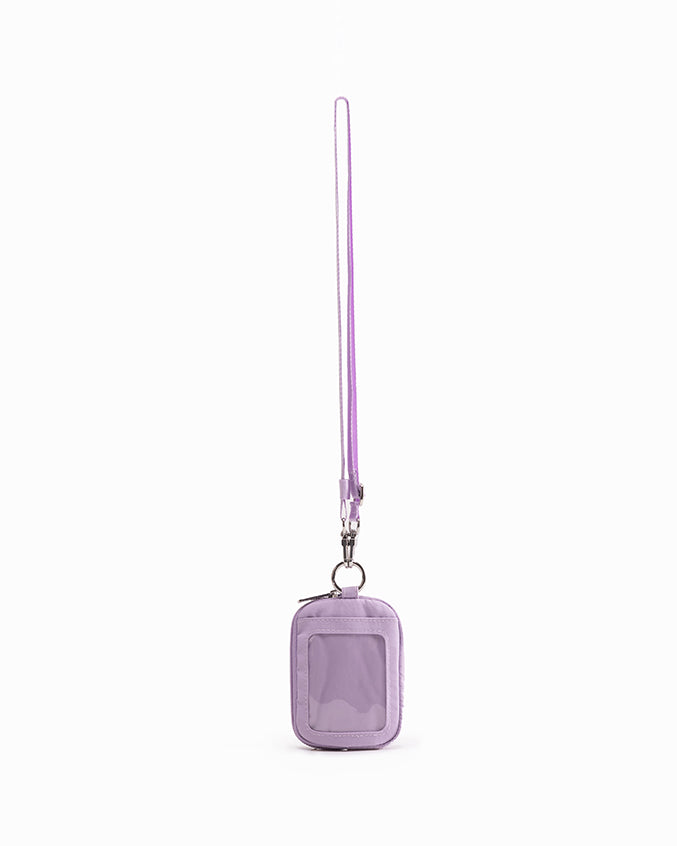 CARDHOLDER LANYARD IN PERIWINKLE