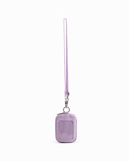 CARDHOLDER LANYARD IN PERIWINKLE