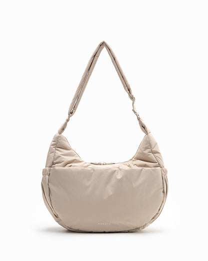 L POSH CRESCENT BAG IN OAT
