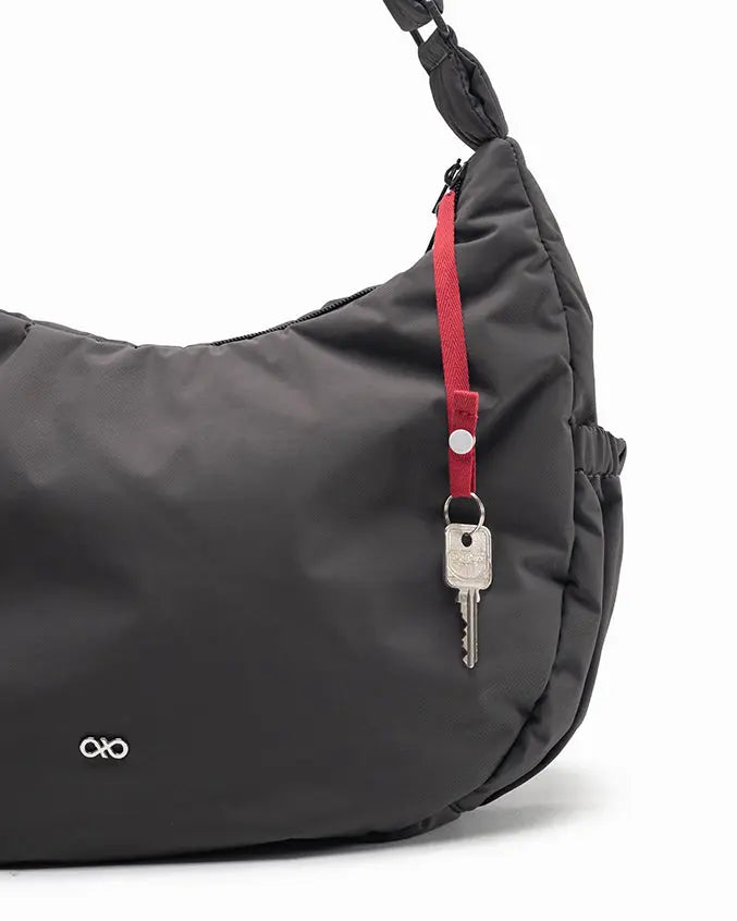 XL POSH CRESCENT BAG IN STORM TSL Singapore