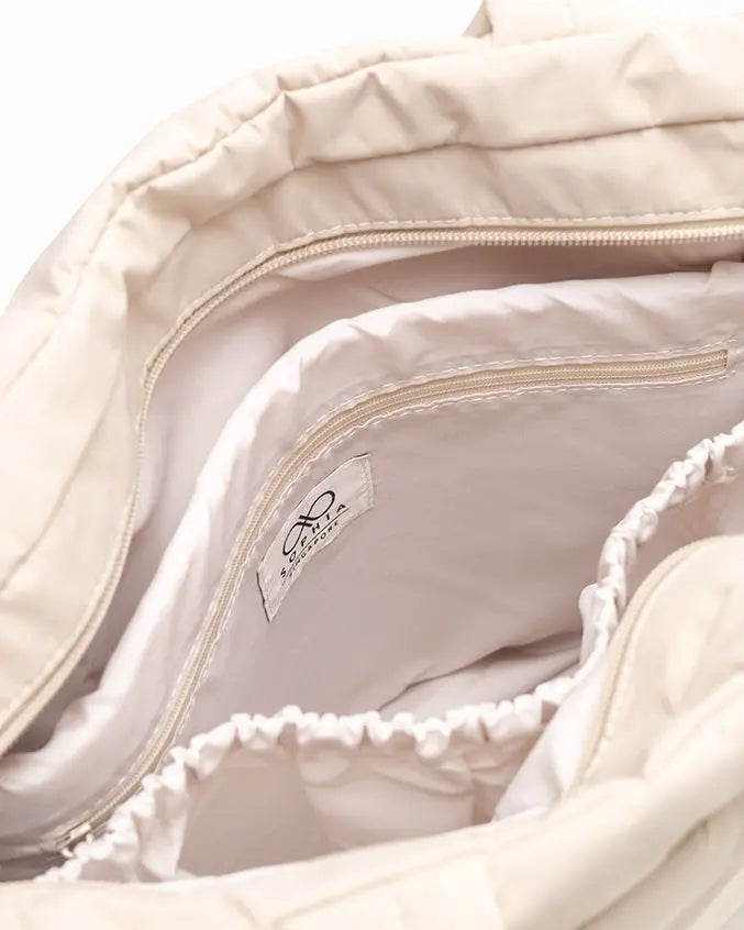 POSH TOTE BAG IN OAT TSL Singapore