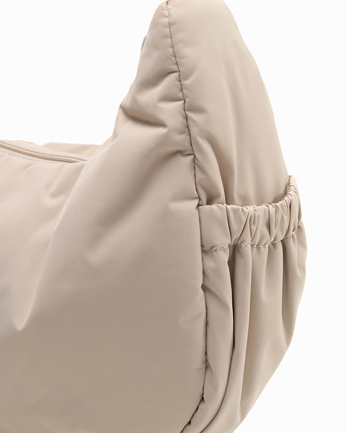 L POSH CRESCENT BAG IN OAT