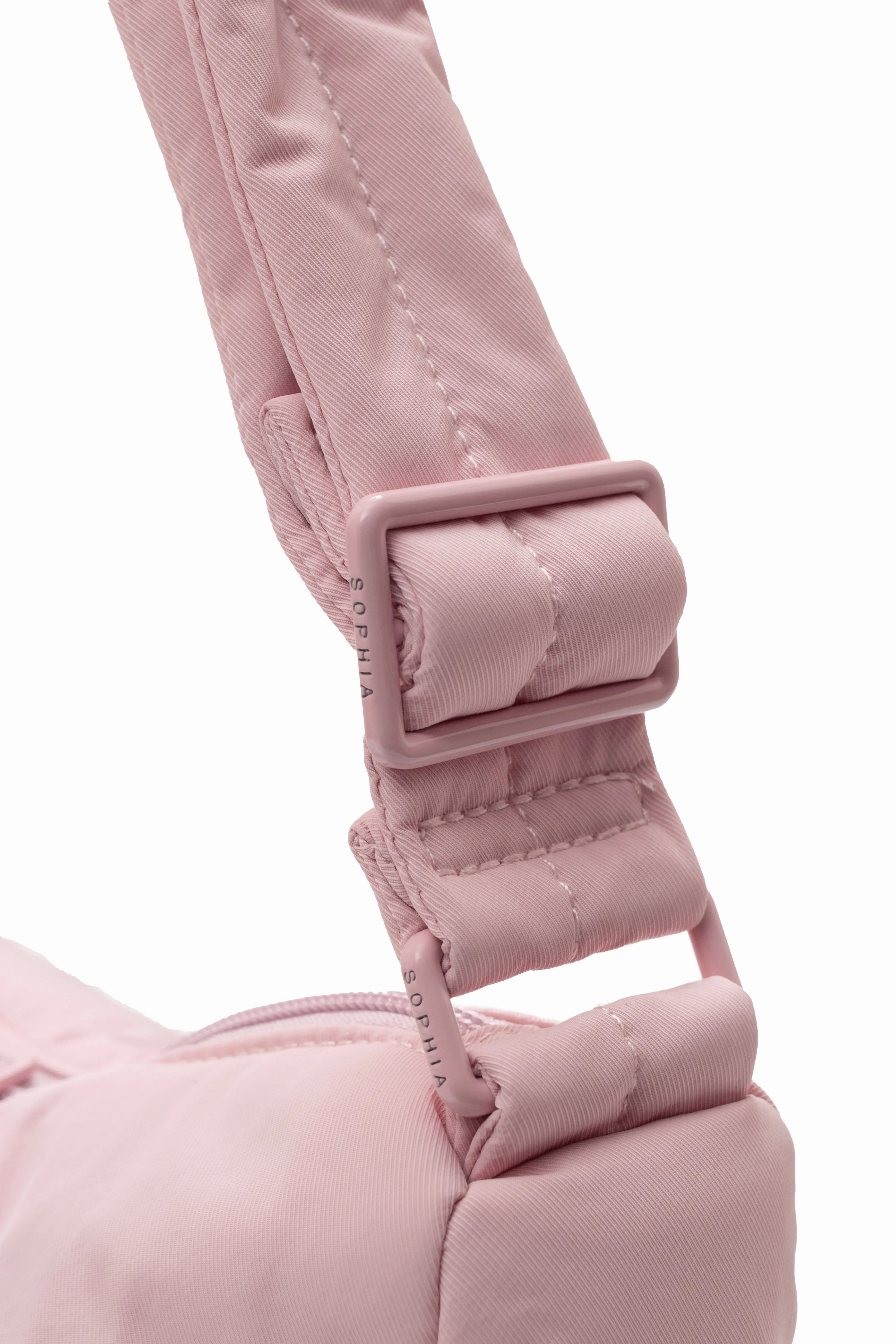 SIGNATURE POCKET CROSSBODY BAG 2.0 IN POSH BLOOM PINK 
