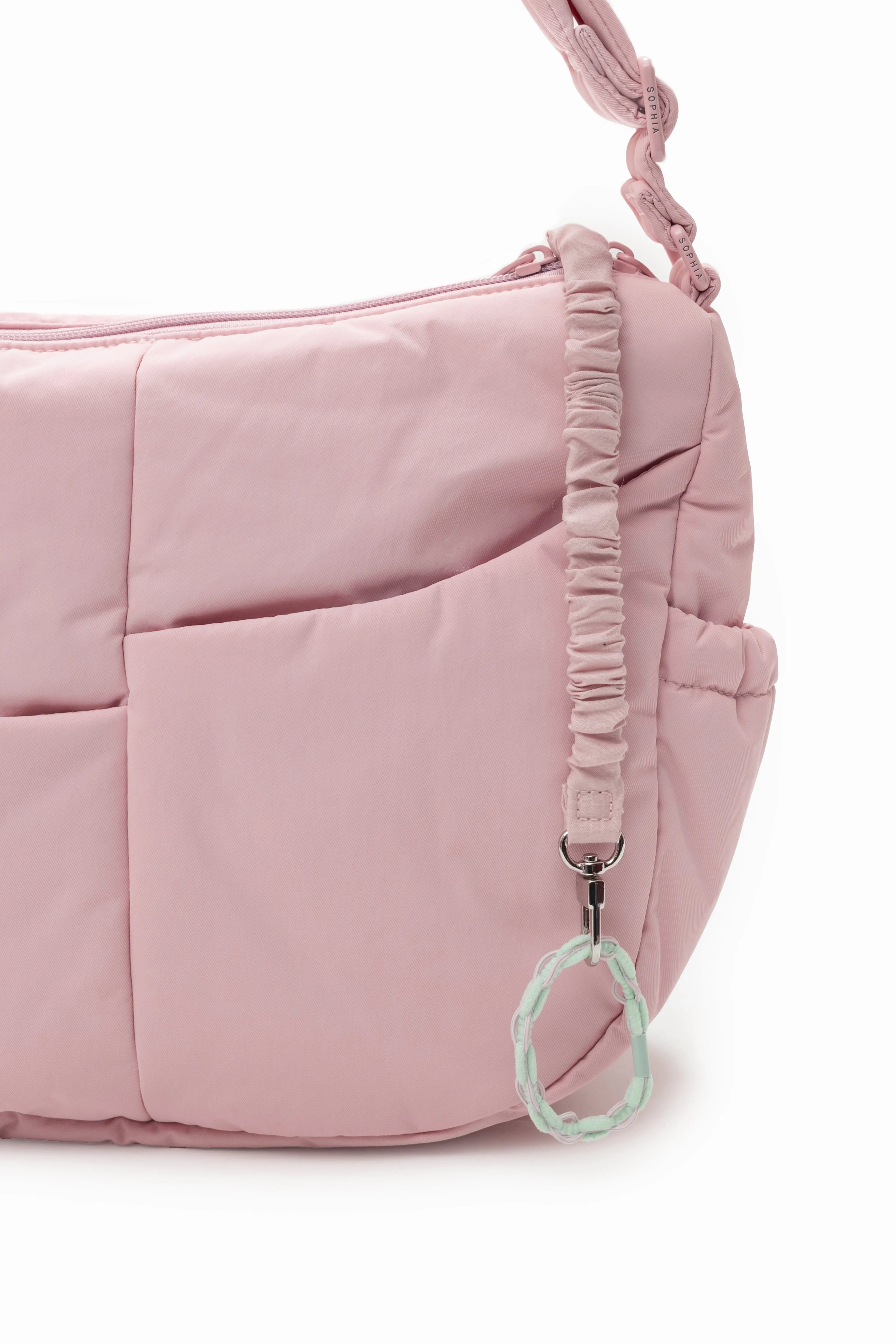 SIGNATURE POCKET CROSSBODY BAG 2.0 IN POSH BLOOM PINK 