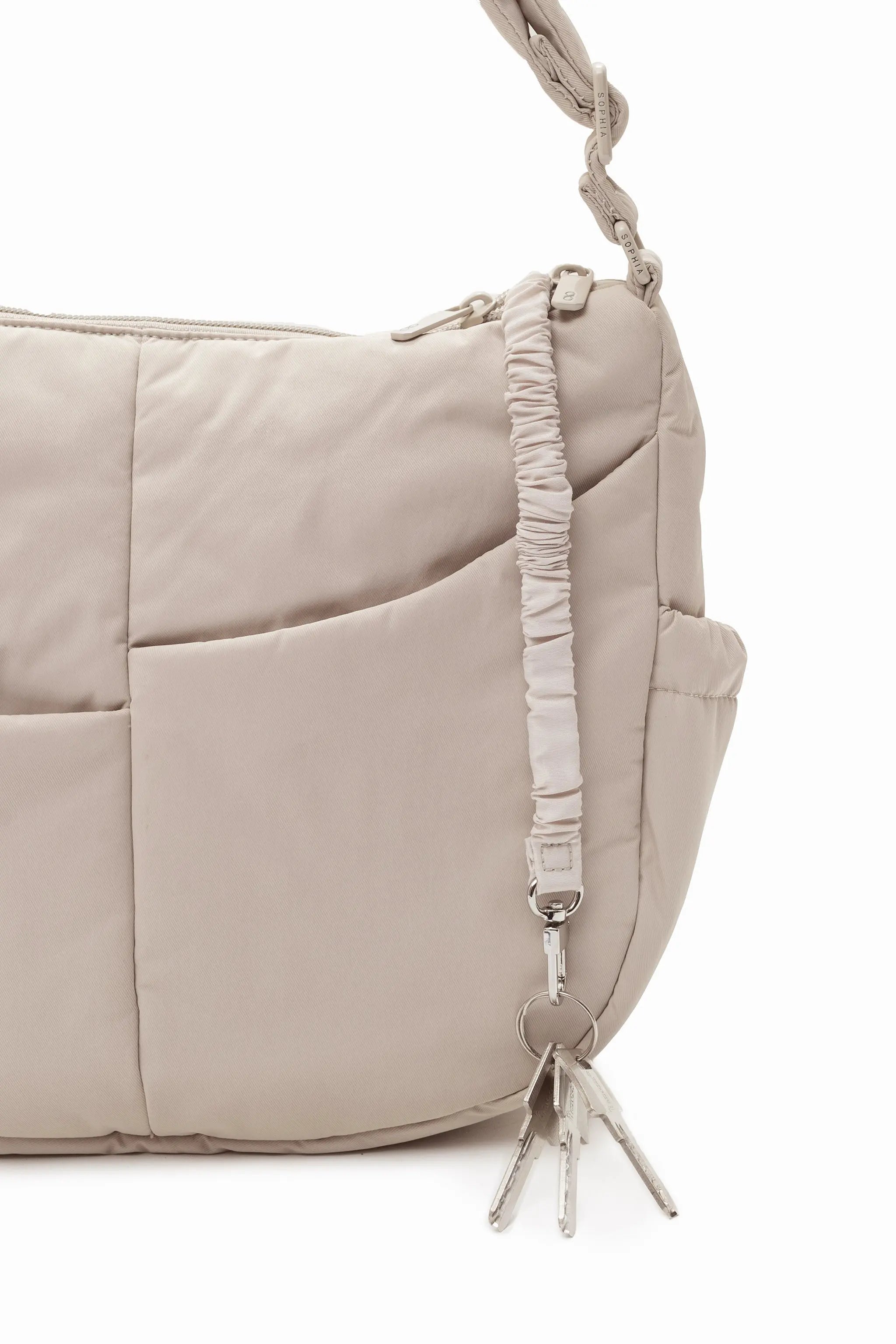 SIGNATURE POCKET CROSSBODY BAG 2.0 IN POSH OAT 