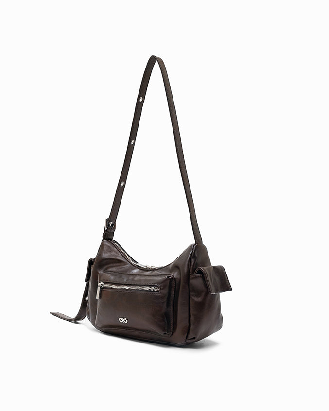 EVERYDAY CITY MINI BAG IN ESPRESSO BROWN