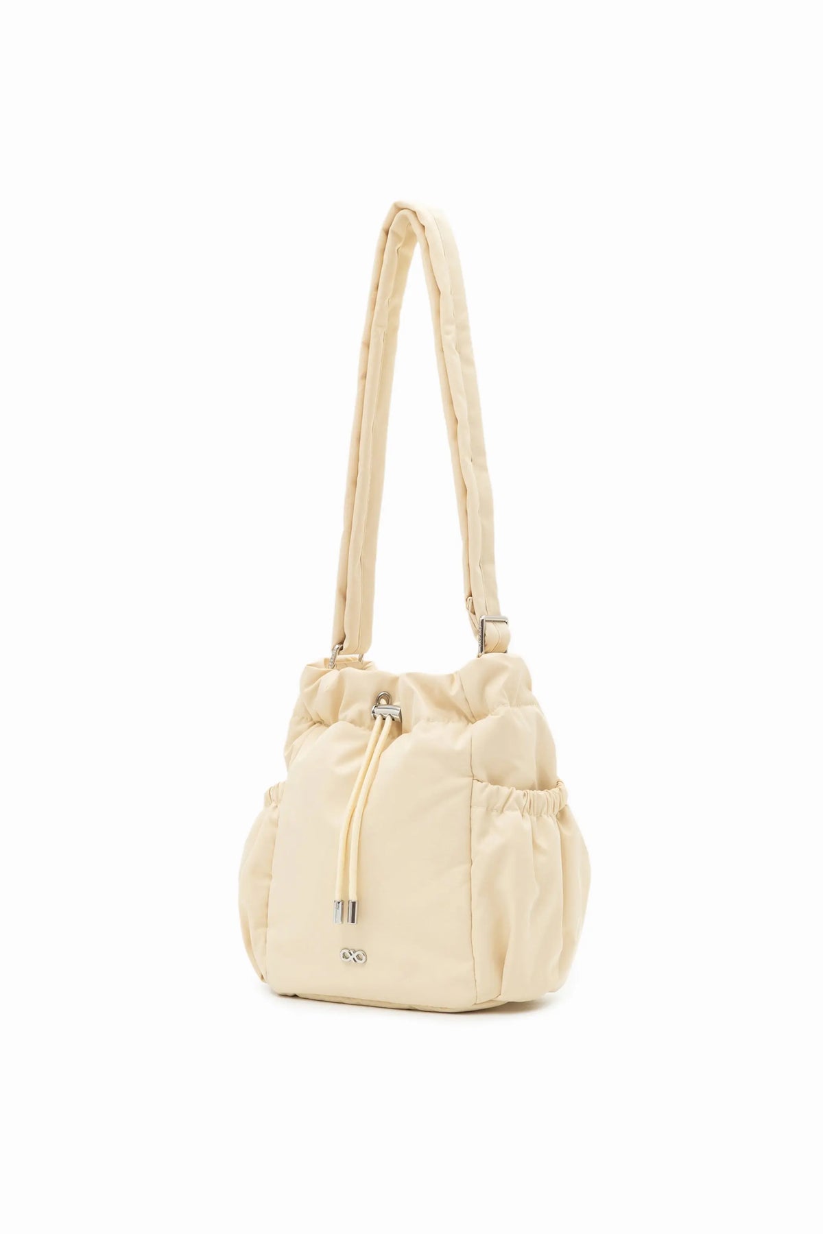 MINI COSY LUXE BUCKET BAG IN BUTTER 