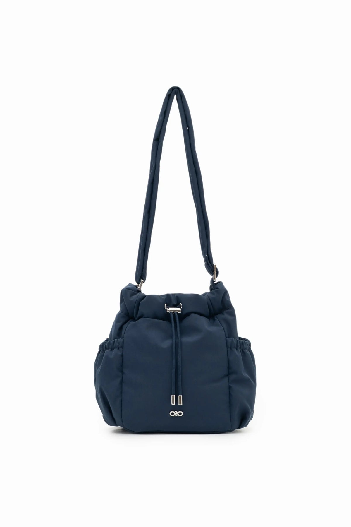 MINI COSY LUXE BUCKET BAG IN OXFORD BLUE 