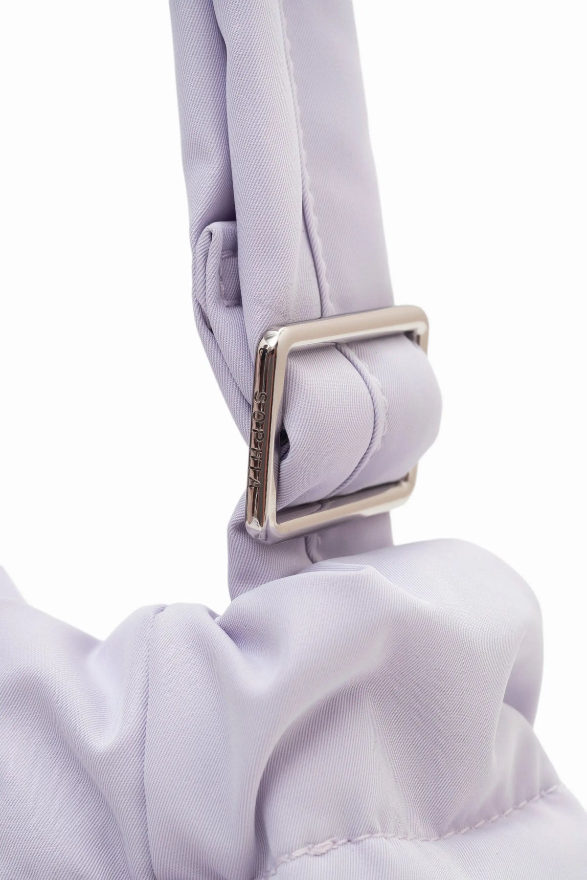 MINI COSY LUXE BUCKET BAG IN LILAC 