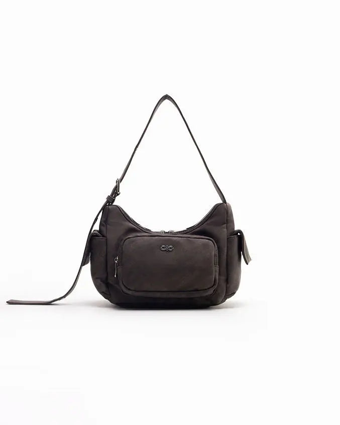 TATE POCKET HANDBAG IN ESPRESSO The Sophia Label