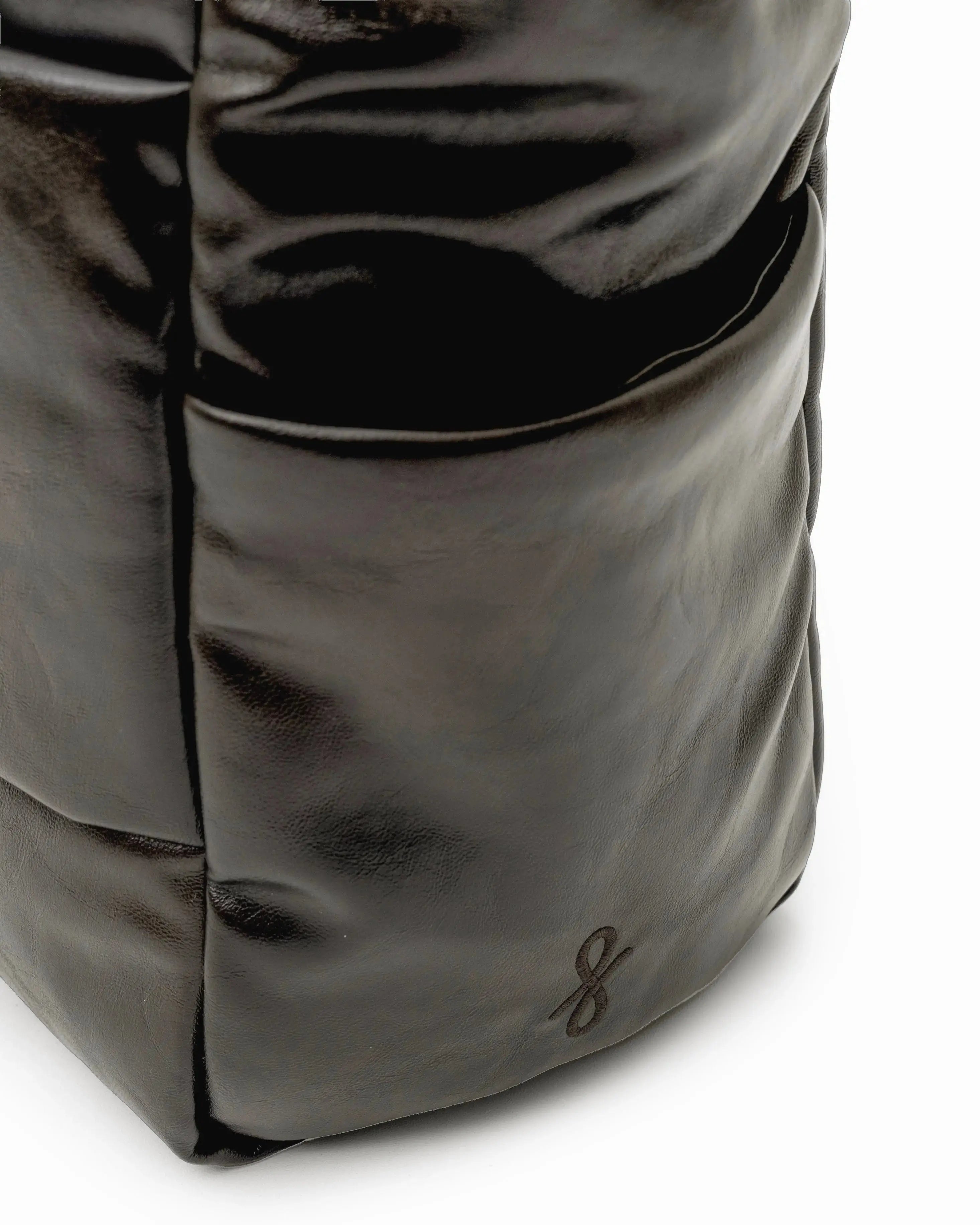 The Sophia Label - EVERYDAY CITY CUSHY TOTE 2.0 IN ESPRESSO BROWN