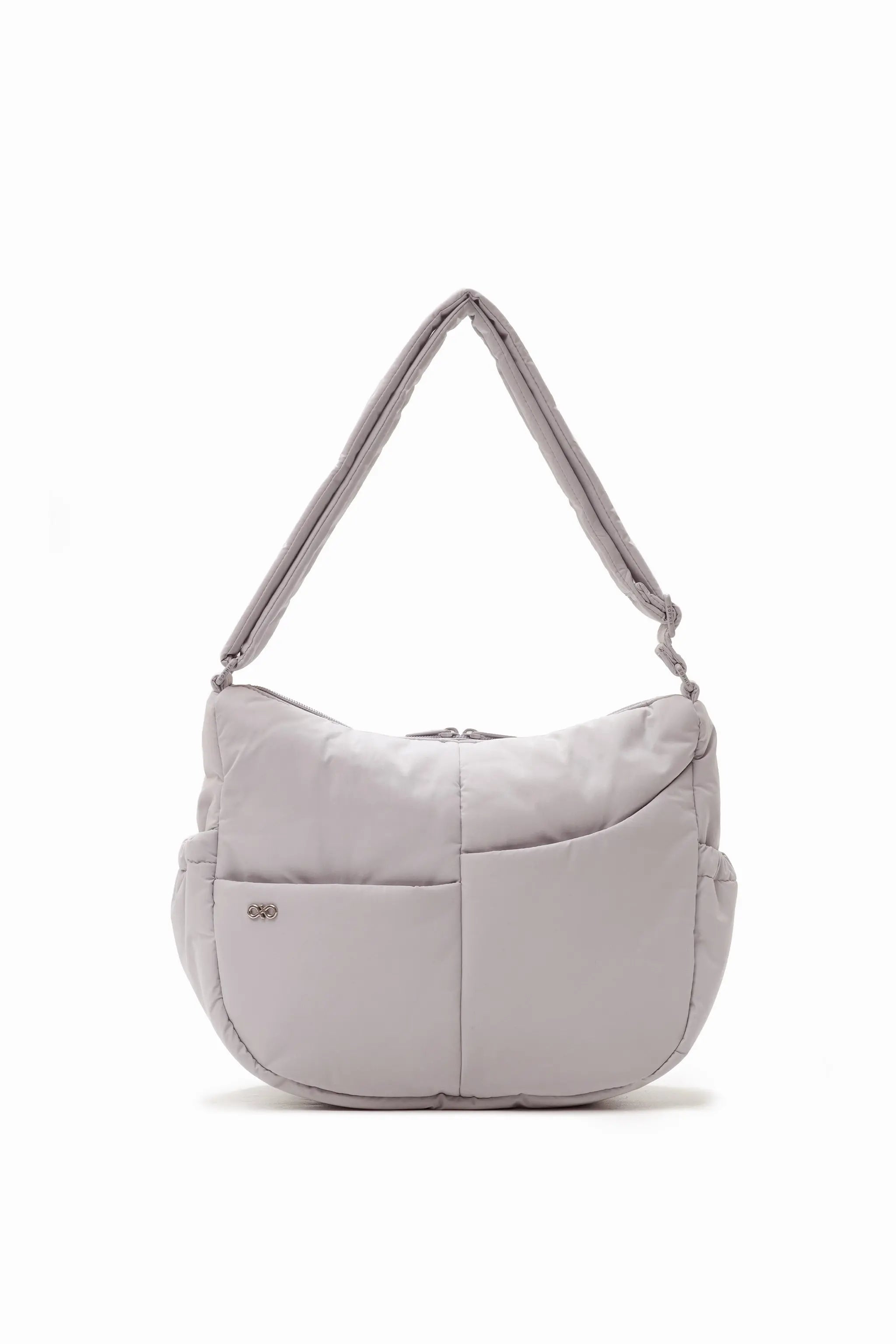 SIGNATURE POCKET CROSSBODY BAG 2.0 IN COSY DOVE GREY 